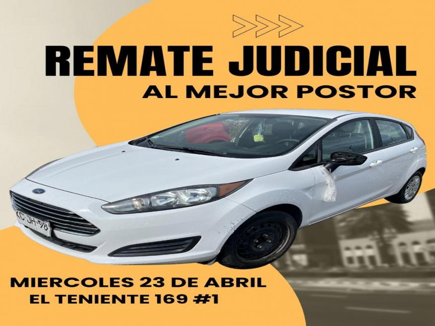 AUTOMOVIL FORD FIESTA 1.6, AÑO 2018