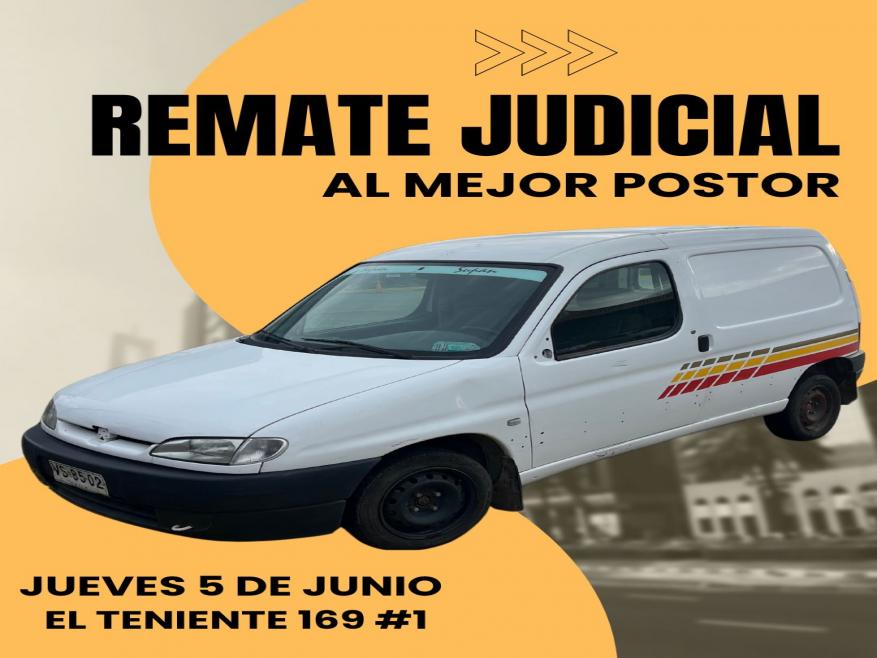 FURGON PEUGEOT PARTNER TOLE 1.9, AÑO 2003